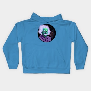 Einstein in Harmony with the Cosmos Kids Hoodie